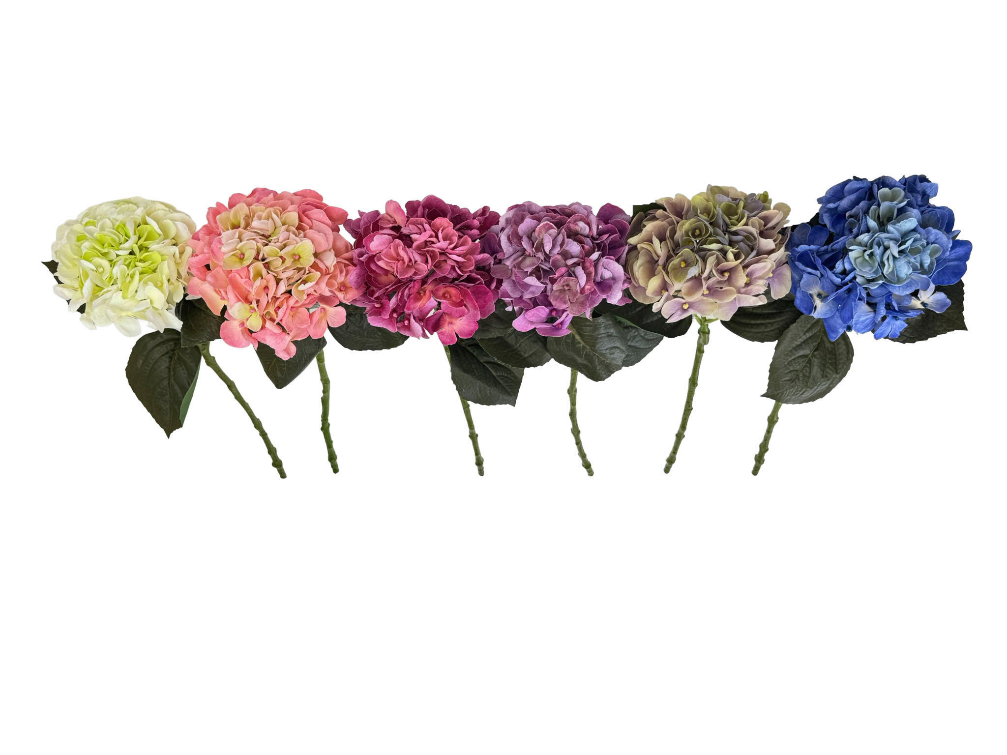 UMĚLÁ KVĚTINA 62 cm - zelená/vícebarevná, Basics, plast (62cm)