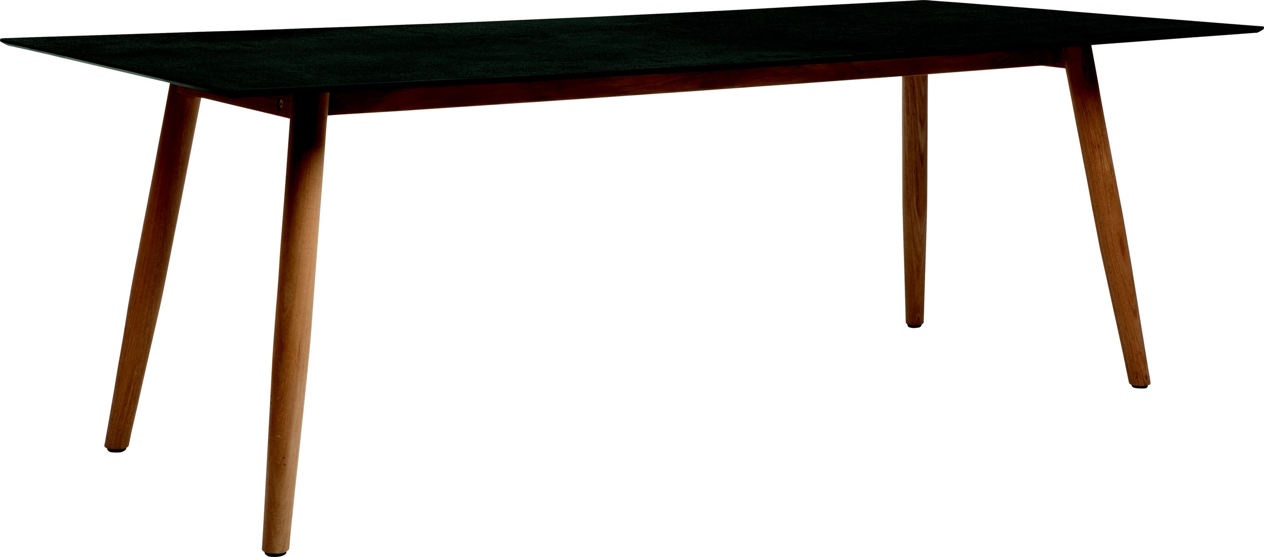GARTENTISCH Kunststoff Grau rechteckig  - Grau/Teakfarben, MODERN, Holz/Kunststoff (220/100/73,5cm) - Stern