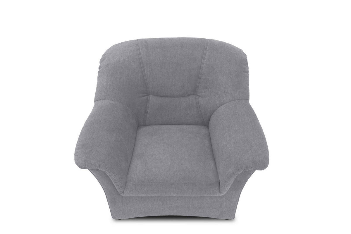 SESSEL Mikrofaser Dunkelgrau    - Dunkelgrau/Schwarz, KONVENTIONELL, Kunststoff/Textil (102/83/81cm) - MID.YOU