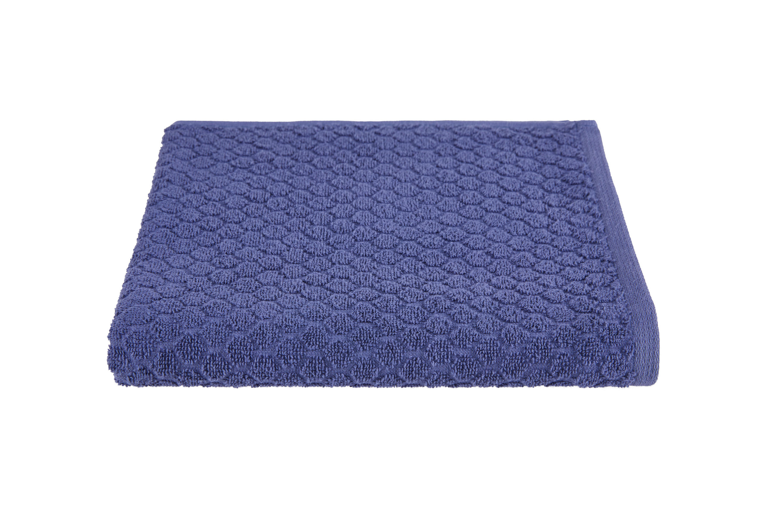 Duschtuch Elena Baumwolle 450 G/m2 Dunkelblau 70x140 Cm