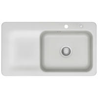 SPÜLE Juna 90 / 50140220  - Hellgrau, Basics, Keramik (90/20/51cm) - Systemceram