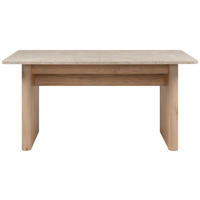 ESSTISCH Holzwerkstoff 160-200/90/75 cm  - Sandfarben/Braun, Modern, Holzwerkstoff (160-200/90/75cm) - Livetastic