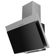 Dunstabzugshaube 60250 - Edelstahlfarben/Schwarz, Basics, Metall (60/97-133/35,5cm) - Mican