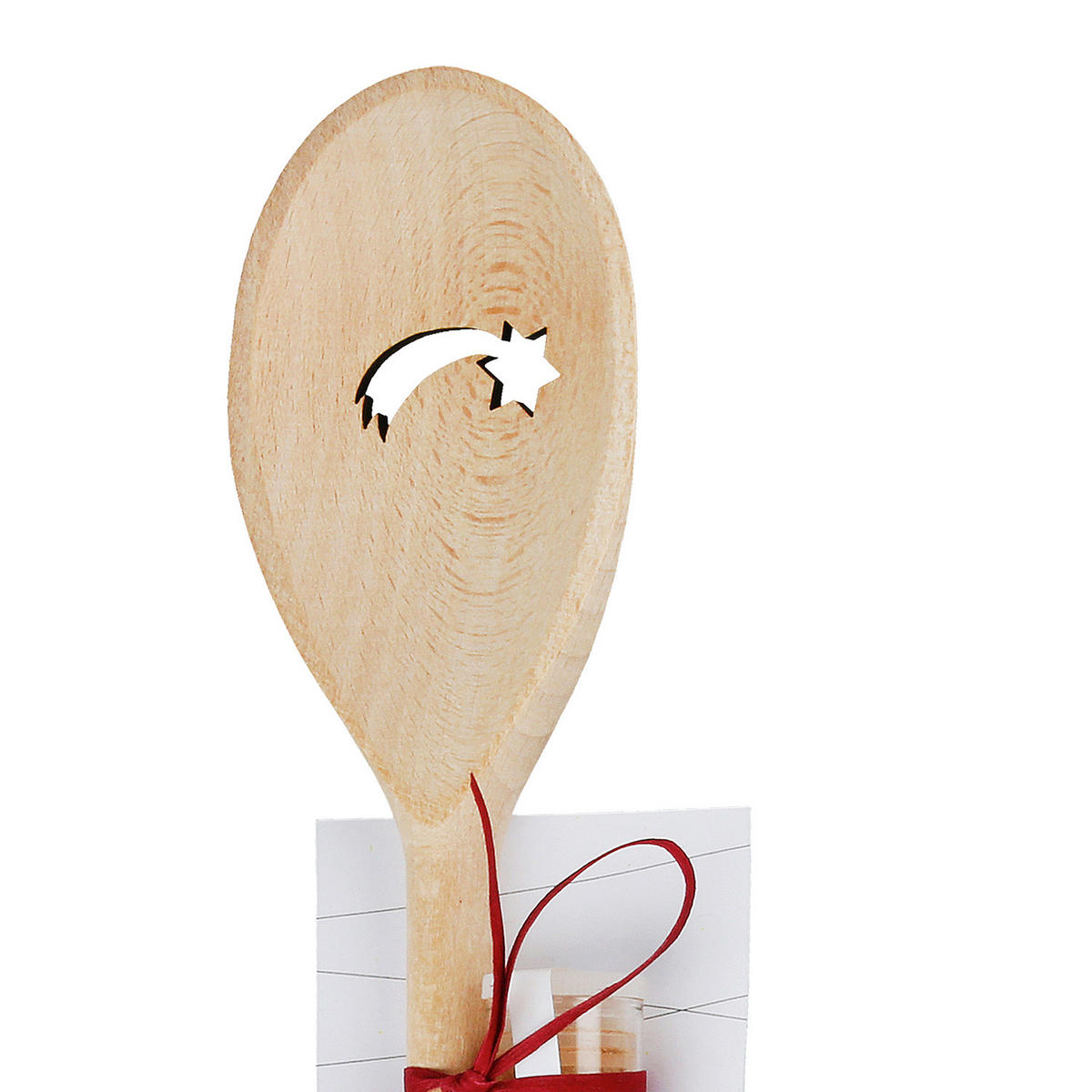 KOCHLÖFFEL - Hellbraun, LIFESTYLE, Holz (22/3/33cm)