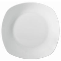 HLBOKÝ TANIER, keramika, 21,5 cm - biela, Basics, keramika (21,5cm) - Novel