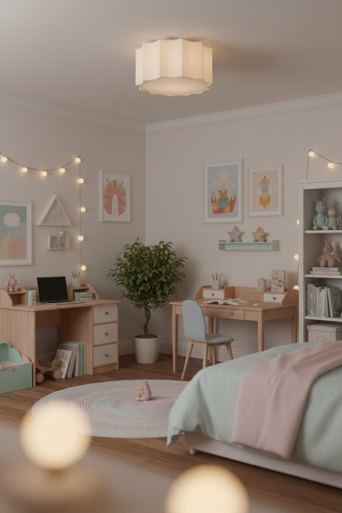 DECKENLEUCHTE Olea 35/18/35 cm  - Beige, Basics, Kunststoff/Textil (35/18/35cm) - Markslöjd