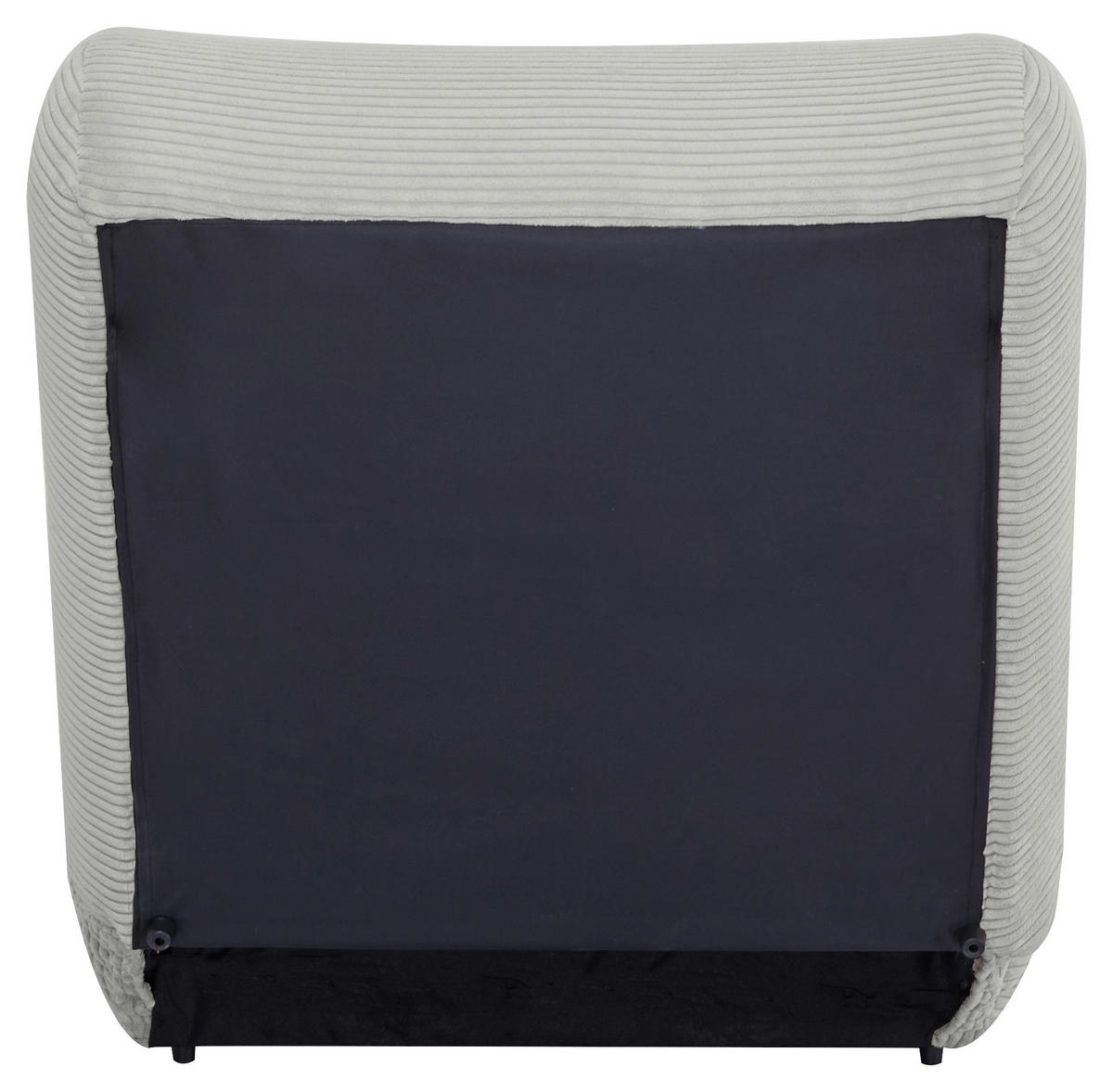 SCHLAFSESSEL in Cord Hellgrau  - Hellgrau, Design, Textil (81/88/160cm) - Livetastic