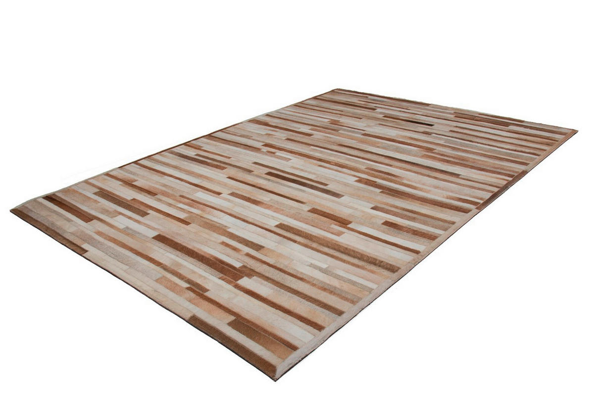 FLACHWEBETEPPICH 80/150 cm Creme  - Creme, Design, Leder/Textil (80/150cm) - Novel
