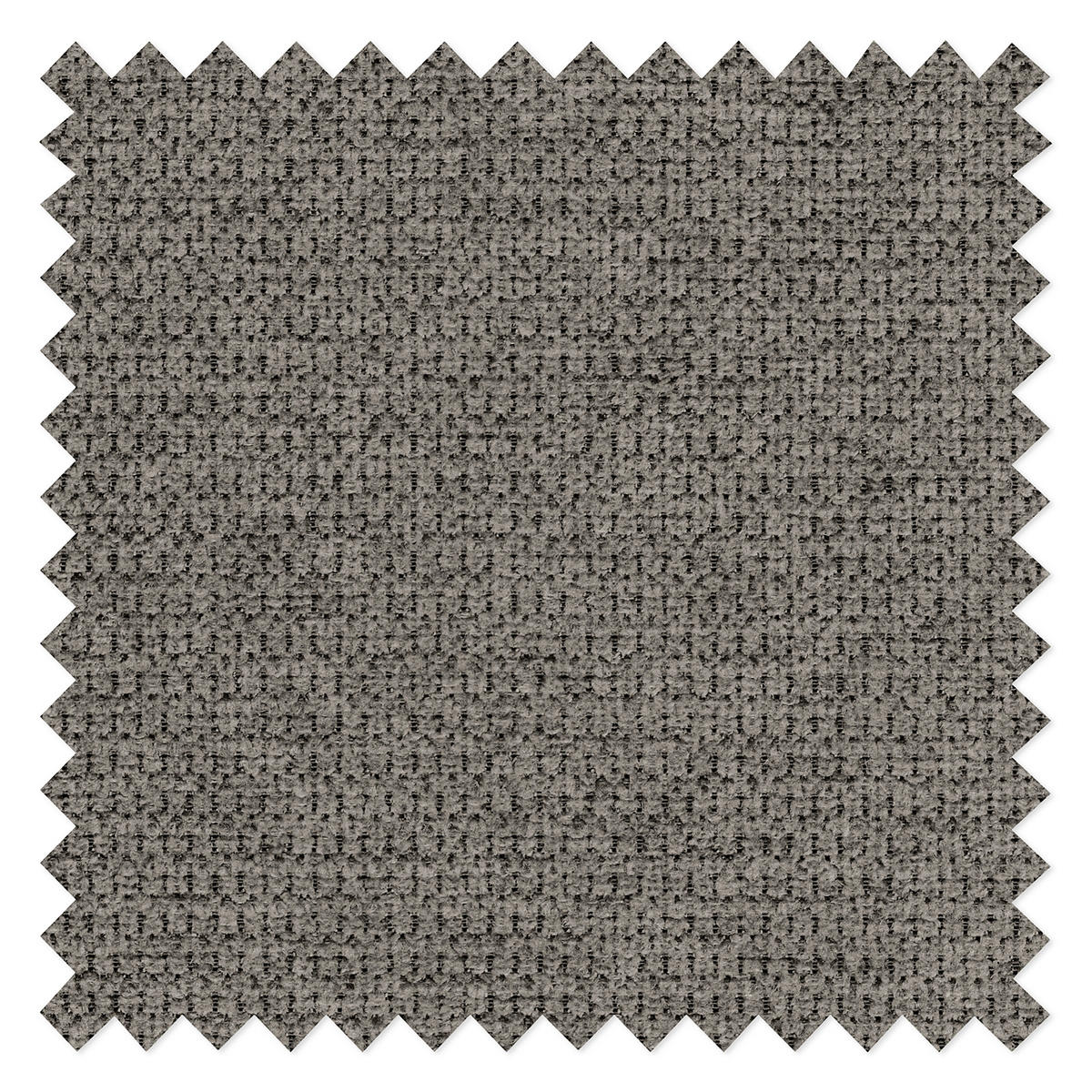 ECKSOFA TORINO Graphitfarben Chenille Bettkasten, Kopfteilverstellung  - Schwarzchrom/Graphitfarben, Design, Textil/Metall (173/247cm) - Livetastic