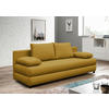 SCHLAFSOFA Webstoff Gelb  - Gelb/Schwarz, Design, Kunststoff/Textil (200/88/87cm) - P & B