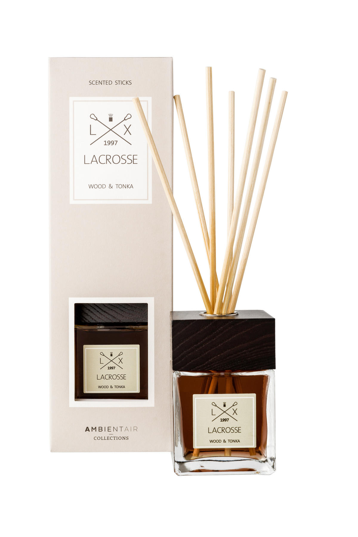OSVEŽIVAČ PROSTORA  100 ml  - braon, Osnovno, staklo/karton (100ml) - Lacrosse