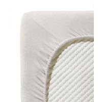 SPANNBETTTUCH Jenny C Single-Jersey  - Weiß, Basics, Textil (120/200cm) - Fleuresse
