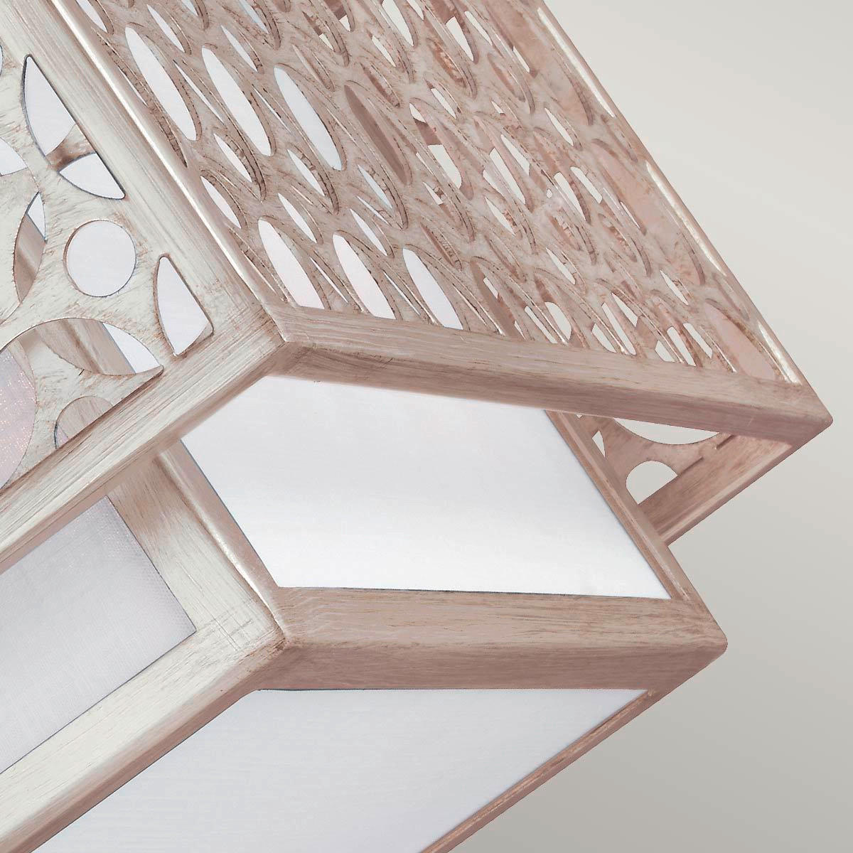 DECKENLEUCHTE  36.8/20.9 cm    - Silberfarben, KONVENTIONELL, Metall (36.8/20.9cm) - Elstead Lighting