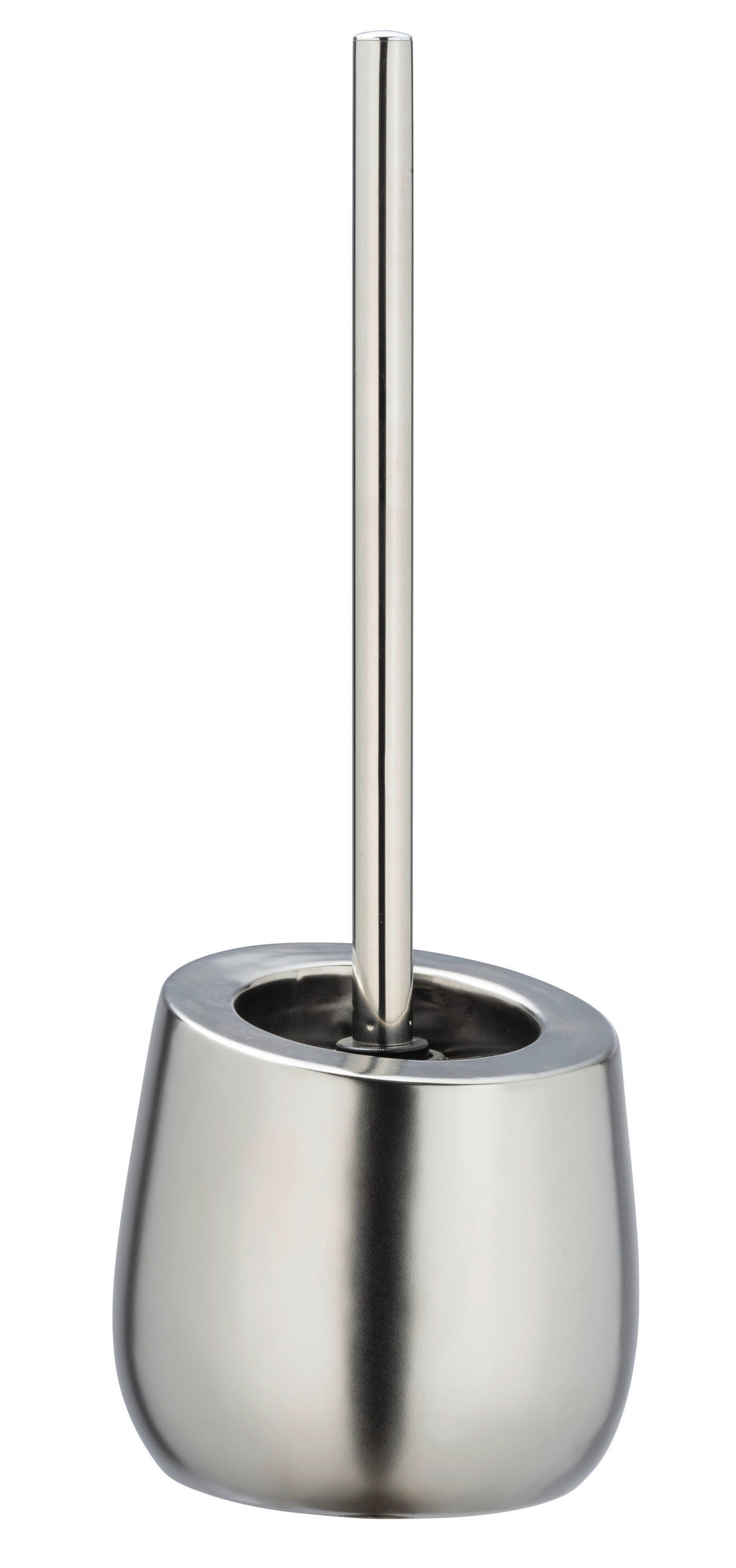 WC-BÜRSTENGARNITUR - Chromfarben, Basics, Keramik/Kunststoff (13,5/38/13,5cm) - Wenko