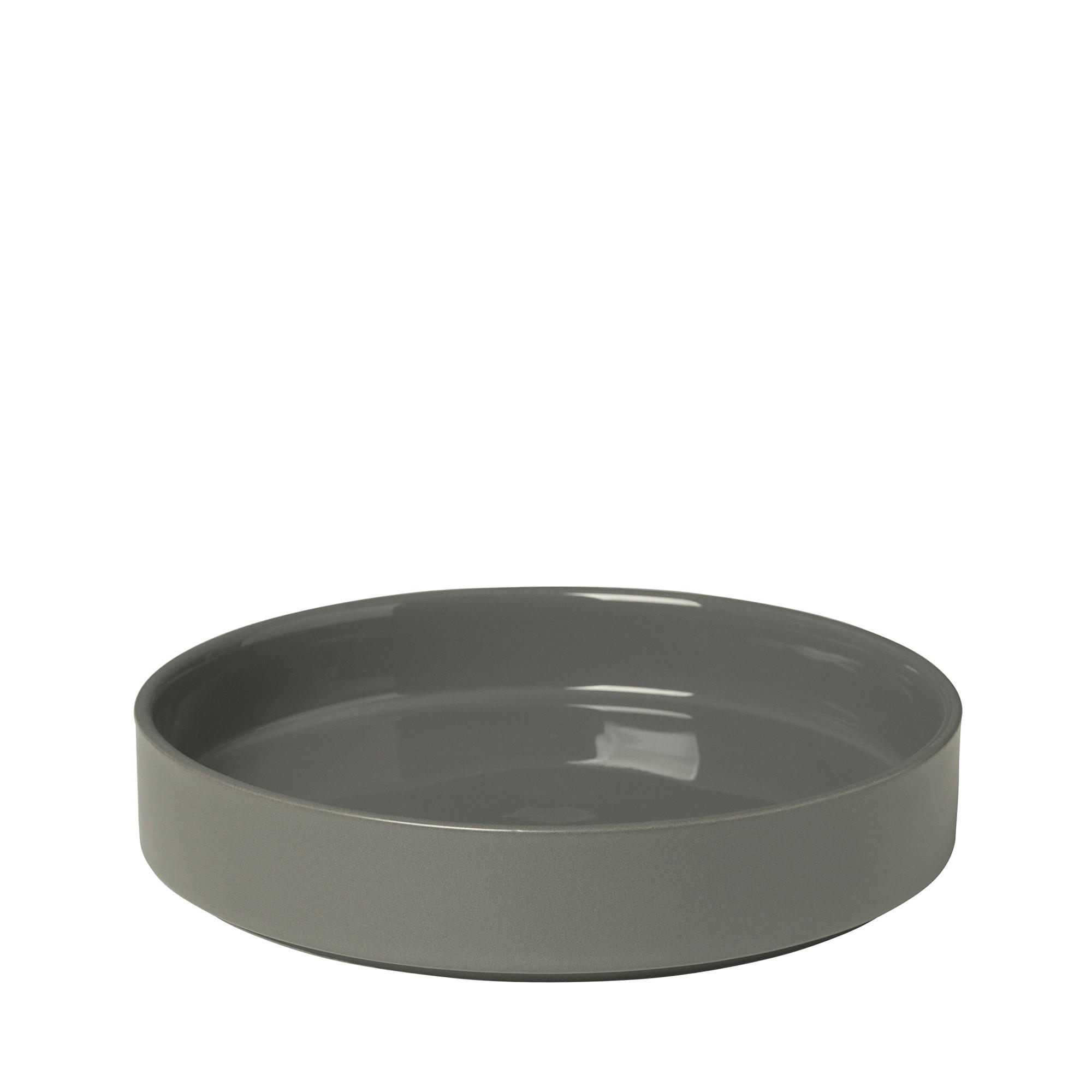 SUPPENTELLER - Dunkelgrau, Design, Keramik (20/4cm) - Blomus