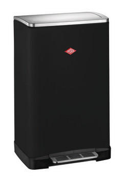 ABFALLSAMMLER BIG DOUBLE BOY 2X18 L  - Schwarz, KONVENTIONELL, Kunststoff/Metall (40,5/65/34,5cm) - Wesco