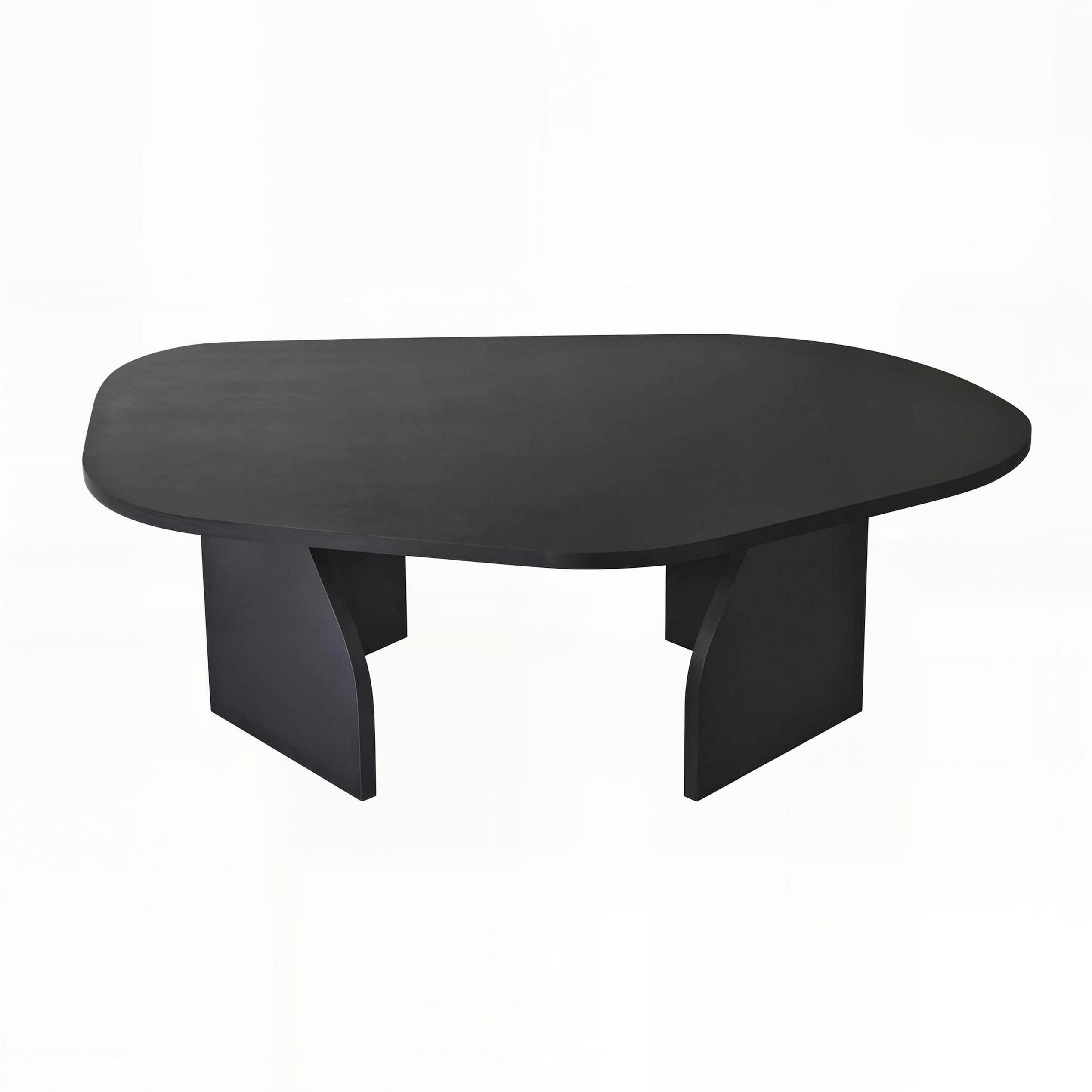COUCHTISCH Schwarz  - Schwarz, MODERN, Holzwerkstoff (100/35/60cm) - MID.YOU