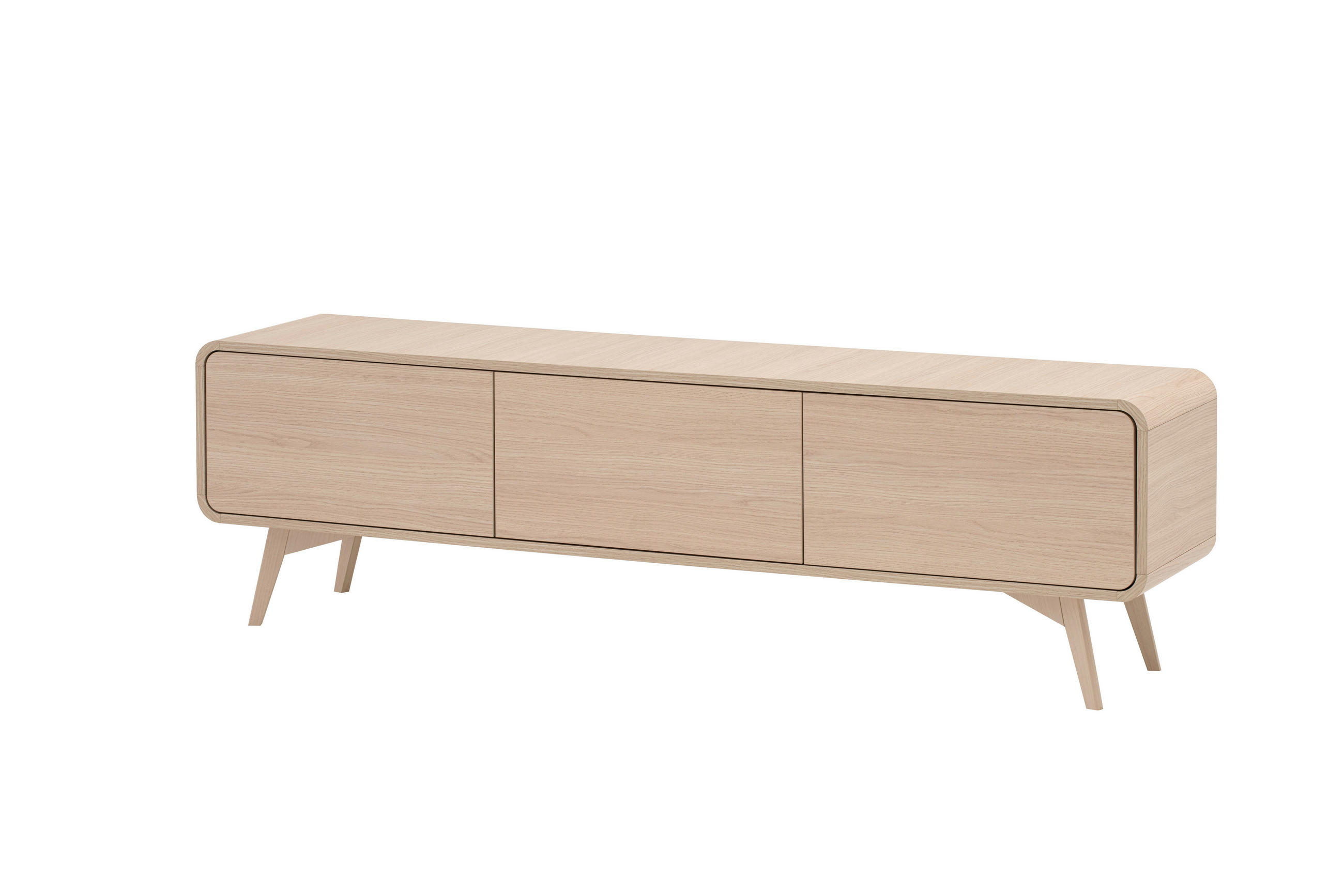 Livetastic Lowboard Eiche 180x53x39 cm