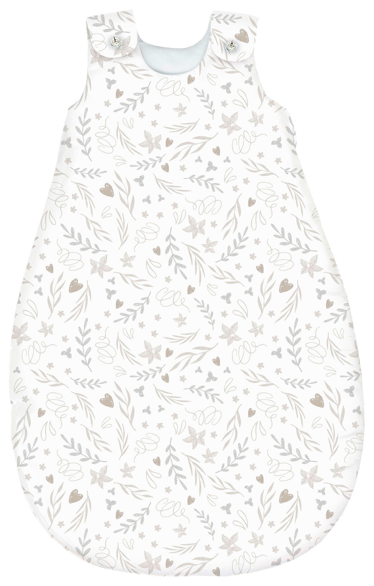 BABYSCHLAFSACK Avelia    74/80   - Taupe, Basics, Textil (74/80null) - Avelia