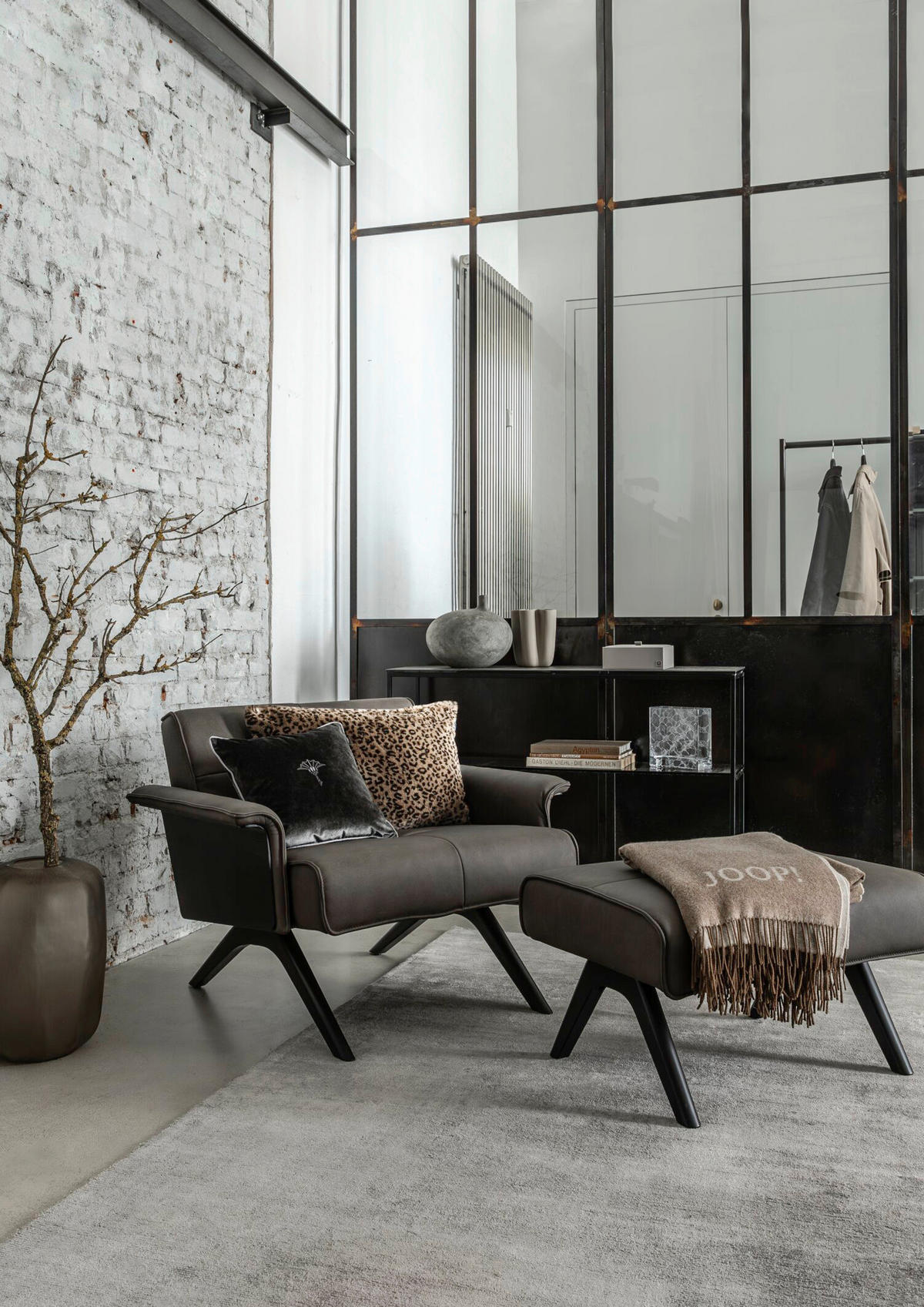 KISSENHÜLLE J!Leonesse 40/60 cm  - Hellbraun/Beige, Trend, Textil (40/60cm) - Joop!