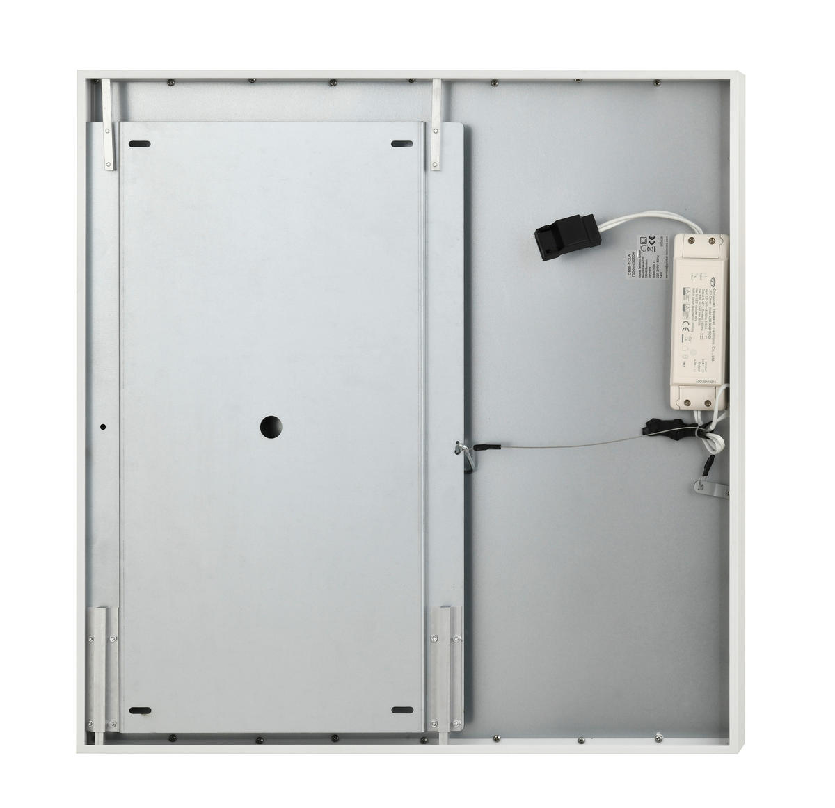 LED-DECKENLEUCHTE Bormes 60/6,5/30 cm  - Weiß, Design, Kunststoff/Metall (60/6,5/30cm)