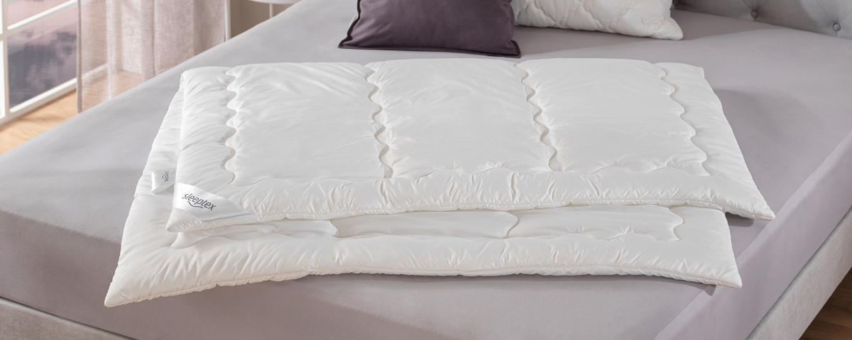 TÉLI PAPLAN 140/200 cm  - fehér, Basics, textil (140/200cm) - Sleeptex
