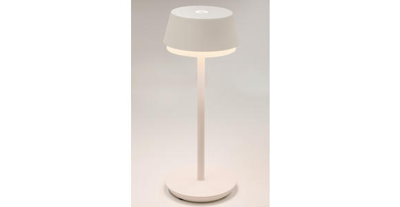 LED-TISCHLEUCHTE 12/30 cm - Weiß, Basics, Kunststoff/Metall (12/30cm) - Dieter Knoll