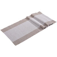 BĚHOUN NA STŮL, 40/140 cm, šedohnědá - šedohnědá, textil (40/140cm) - Esposa