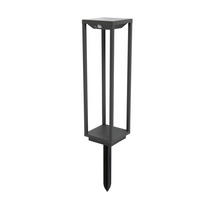 SOLARLEUCHTE 14/14/50 cm   - Dunkelgrau, KONVENTIONELL, Kunststoff (14/14/50cm)