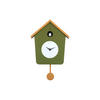 WANDUHR  Koralle, Waldgrün  - Waldgrün/Koralle, Basics, Kunststoff (23/10.5/26cm) - Karlsson