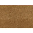 ECKSOFA in Velours Goldfarben  - Goldfarben/Schwarz, Basics, Holz/Textil (260/161cm) - Carryhome