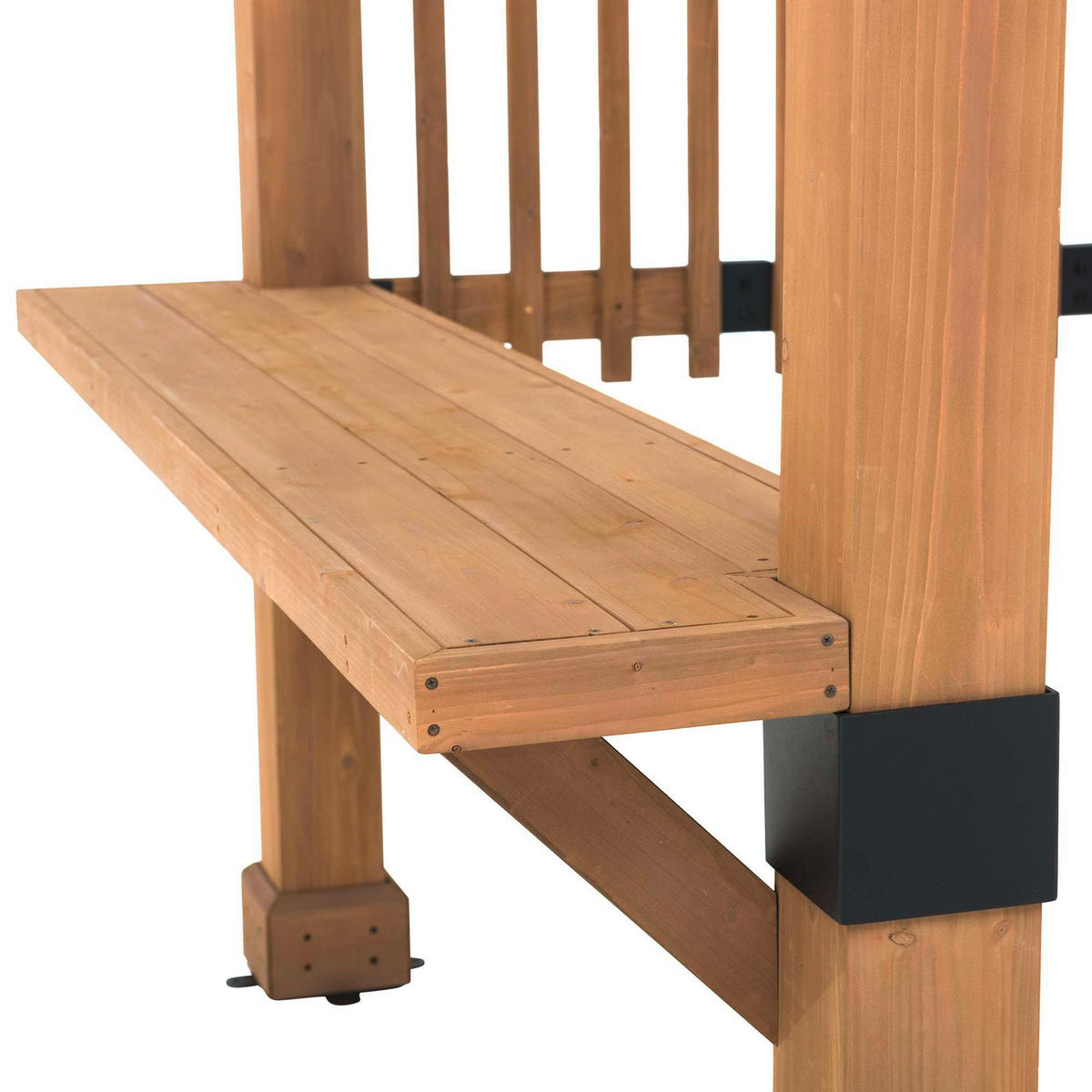 PERGOLA 309,6/239-256,4/274,5 cm   - Braun, Basics, Holz (309,6/239-256,4/274,5cm)