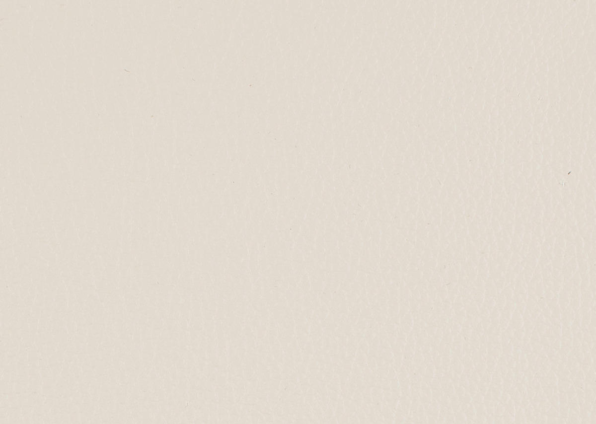 ECKSOFA in Echtleder Creme  - Eichefarben/Creme, Design, Leder/Holz (259/235cm) - Valdera