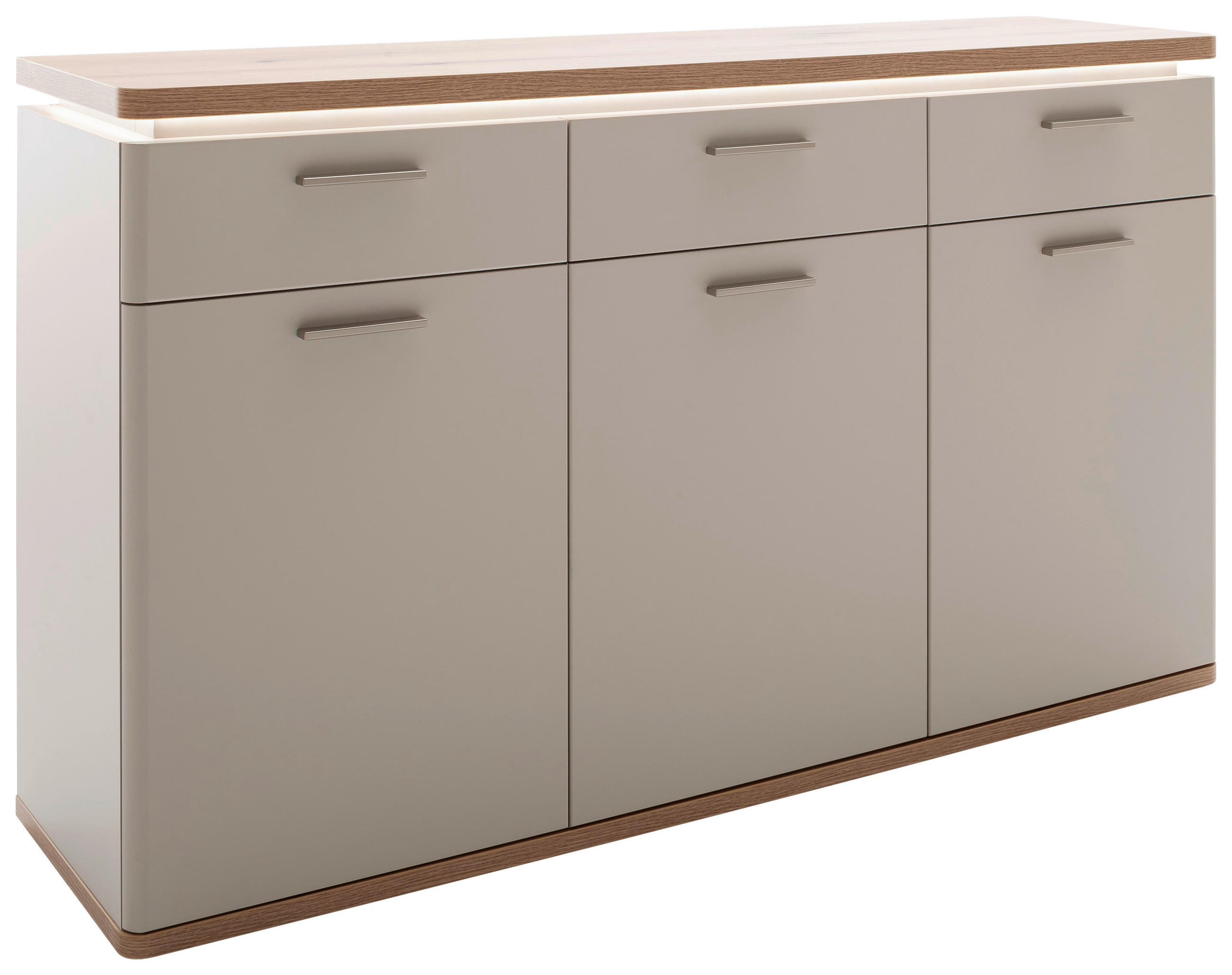 SIDEBOARD  in 150/90/41 cm  - Kaschmir/Eichefarben, Design, Holz/Holzwerkstoff (150/90/41cm) - Venda