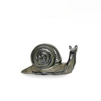 DEKOSCHNECKE - Schwarz/Grau, LIFESTYLE, Keramik (24,5/9,5/12,5cm)