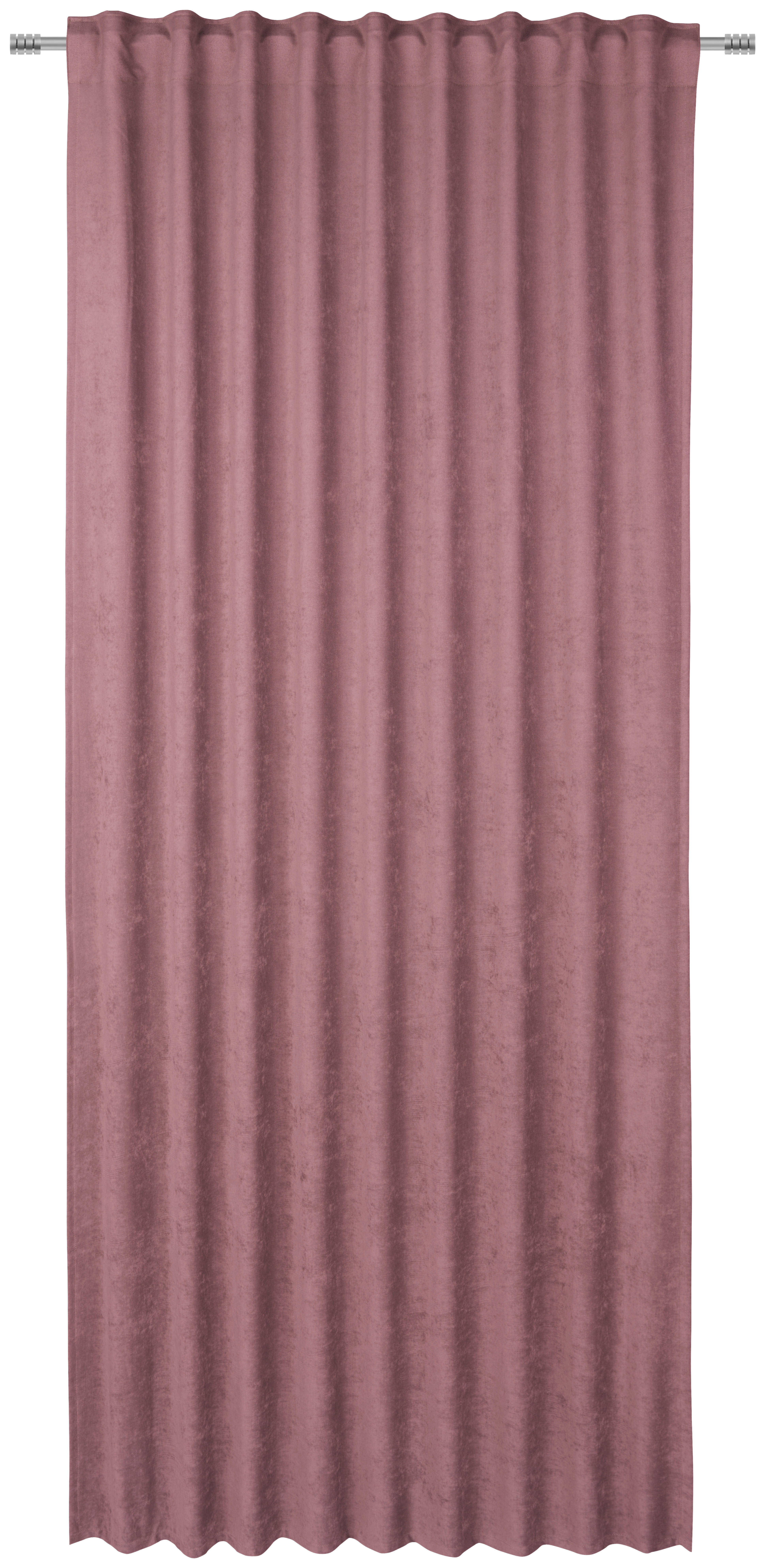 FERTIGVORHANG PROMO blickdicht 140/245 cm   - Pink, KONVENTIONELL, Textil (140/245cm) - Esposa