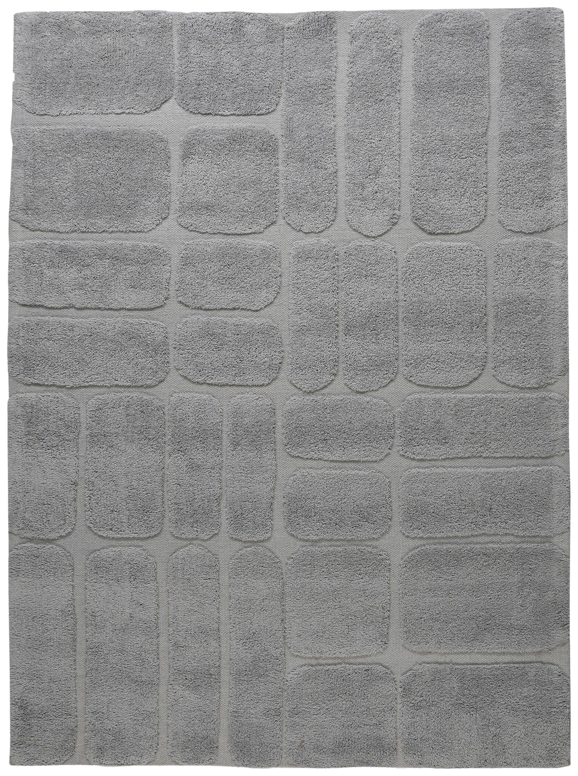 WOLLTEPPICH 190/290 cm Grau  - Grau, Basics, Textil (190/290cm)