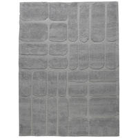 WOLLTEPPICH 190/290 cm Grau  - Grau, Basics, Textil (190/290cm)