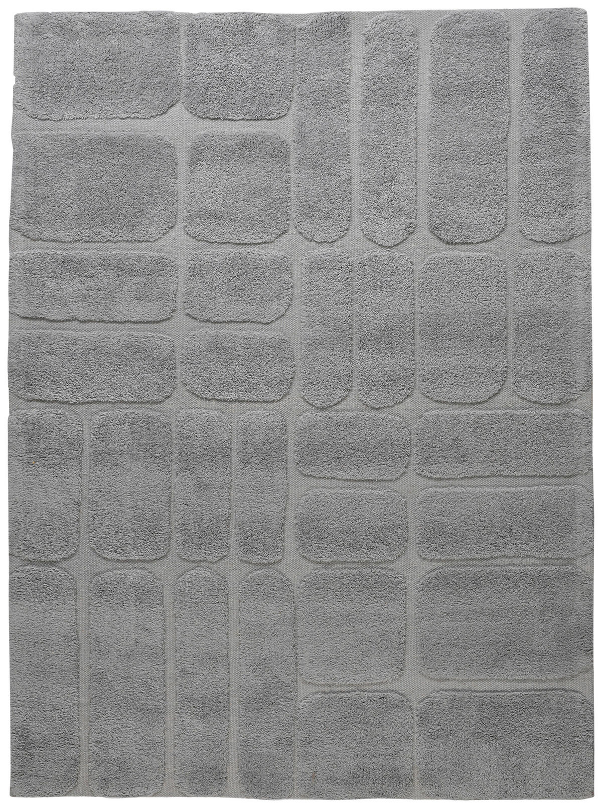 WOLLTEPPICH 190/290 cm Grau  - Grau, Basics, Textil (190/290cm)