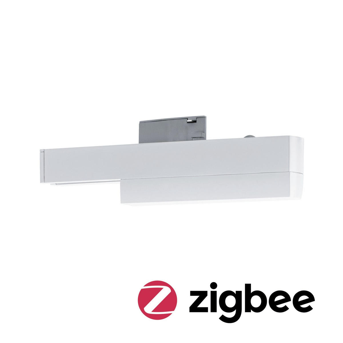 SCHIENENSYSTEM-ADAPTER 95523 16,6/5,0 cm   - Weiß, Basics, Kunststoff (16,6/5,0cm) - Paulmann