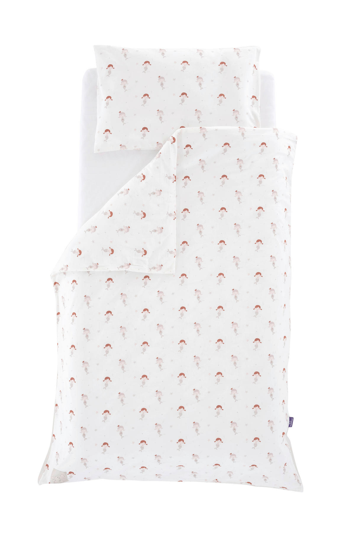 KINDERBETTWÄSCHE Mermaid Jersey 100/135 cm  - Basics, Textil (100/135cm) - Träumeland
