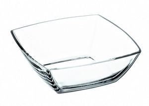 MÍSA, sklo, 16/16 cm - průhledné/čiré, Design, sklo (16/16cm) - Homeware