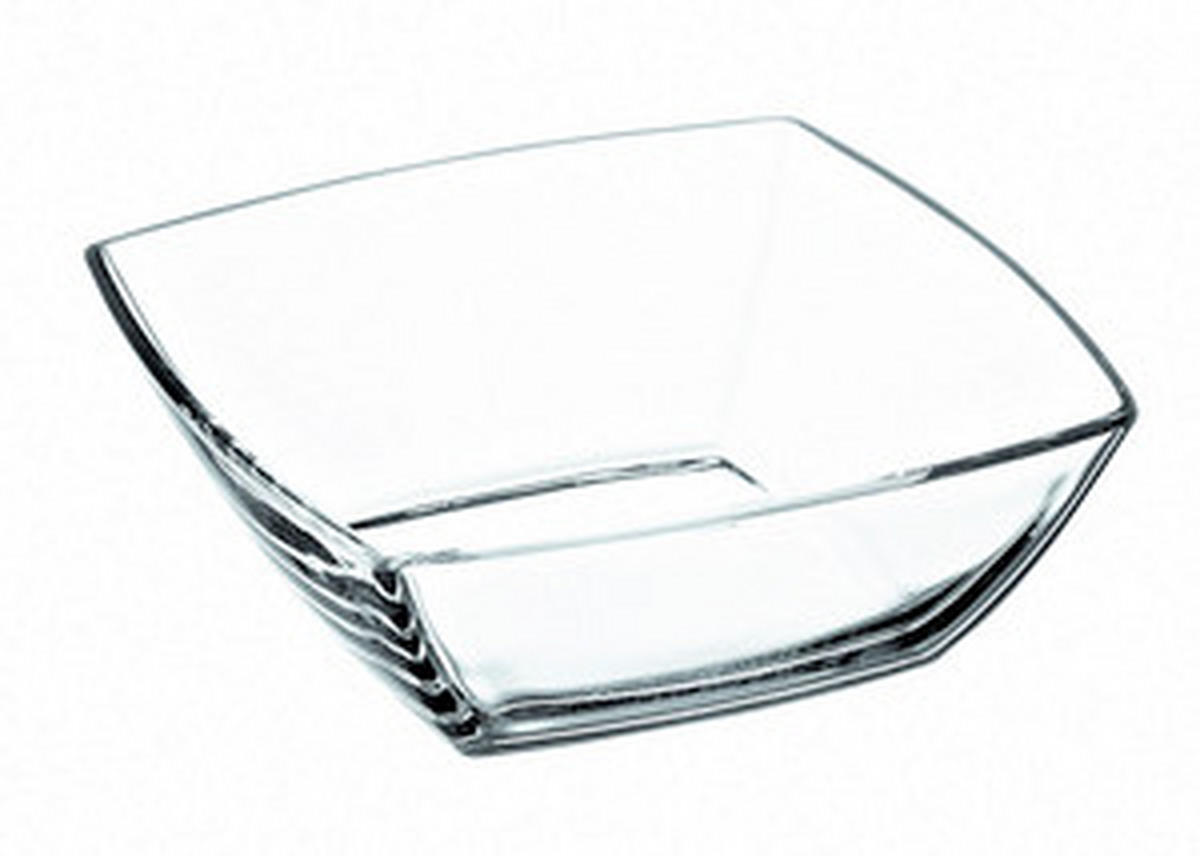 MÍSA, sklo, 16/16 cm - průhledné/čiré, Design, sklo (16/16cm) - Homeware