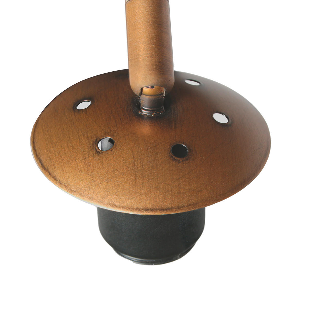 BOGENLEUCHTE Sparkled Light 45/240/210 cm   - Bronzefarben, Design, Metall (45/240/210cm)