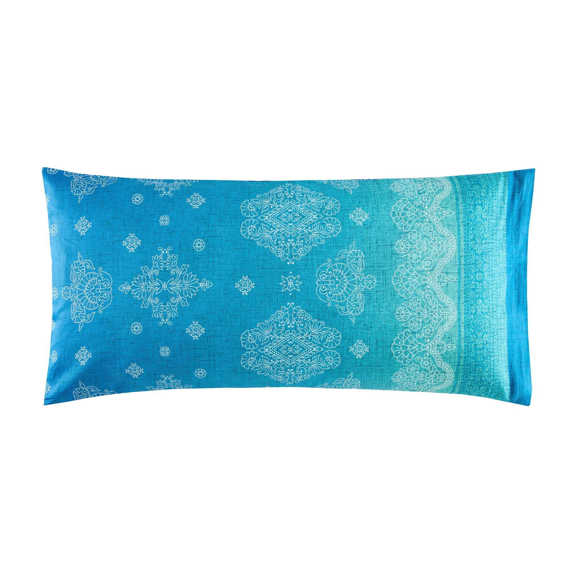 KISSENHÜLLE Granfoulard 50/70 cm  - Blau, Design, Textil (50/70cm) - Bassetti