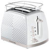 TOASTER  - Weiß, Basics, Kunststoff/Metall (18,2/22,1/37,0cm) - Russell Hobbs