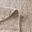 HANDWEBTEPPICH 90/160 cm Sandfarben rechteckig  - Sandfarben, Basics, Textil (90/160cm) - Linea Natura