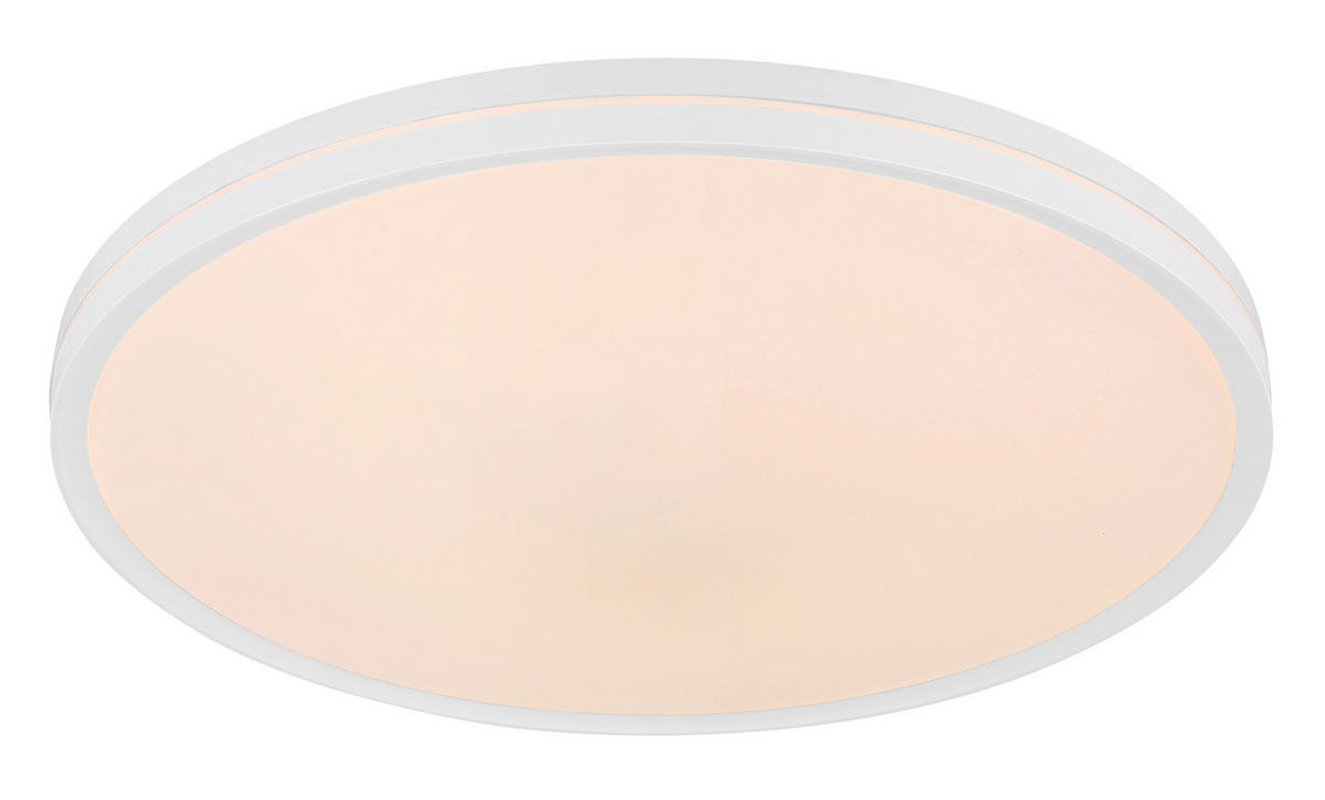 STROPNA LED-SVETILKA  Dwain   2700-6500 K 230 V  - bela, Design, umetna masa (37/7cm) - Globo