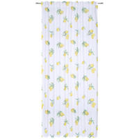 GARDINLÄNGD halvtransparent  - vit/gul, Lifestyle, textil (140/245cm) - Esposa