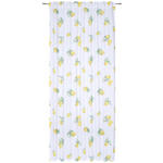FERTIGVORHANG halbtransparent  - Gelb/Weiß, LIFESTYLE, Textil (140/245cm) - Esposa